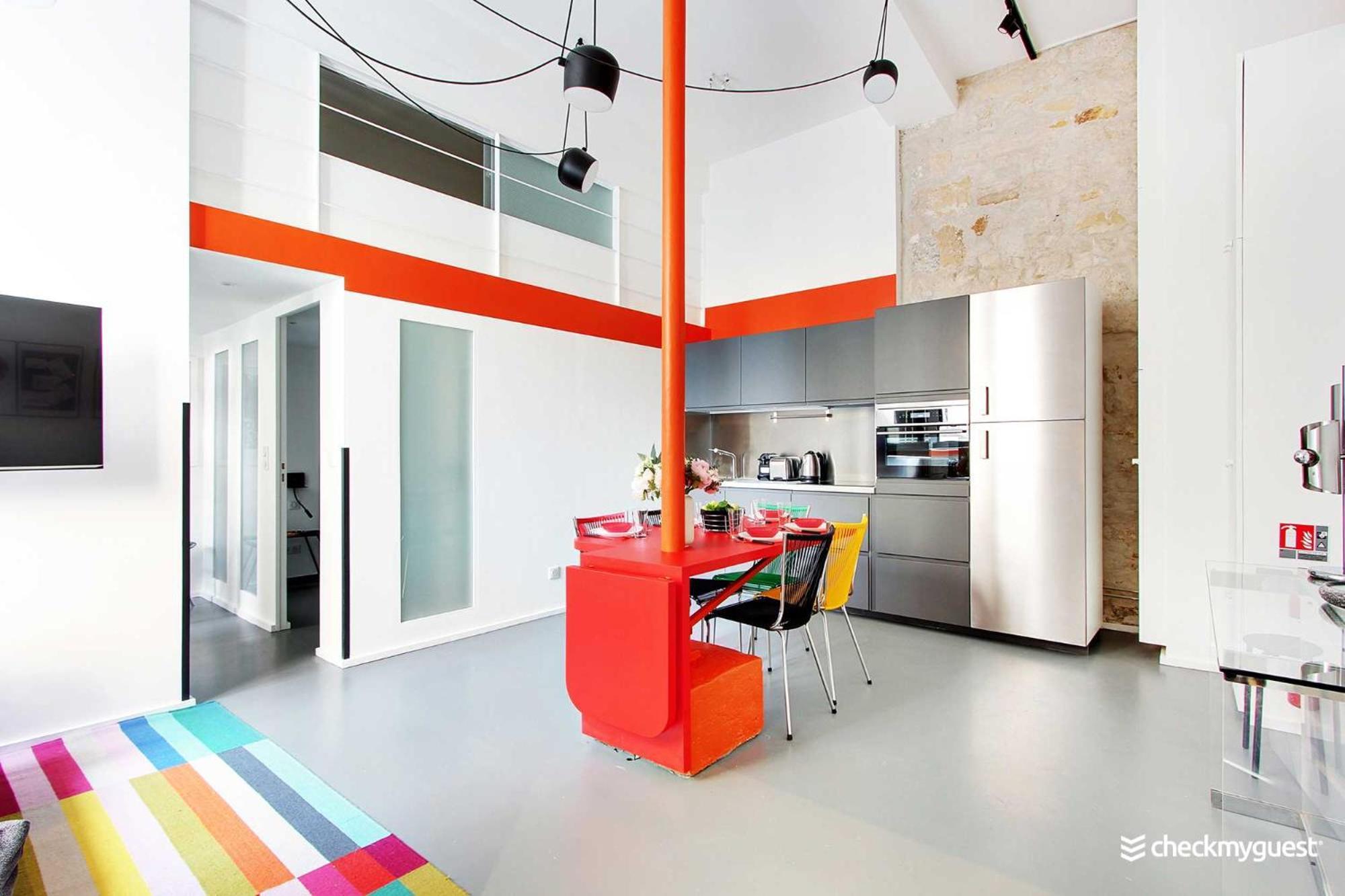 Authentic Apartment - 2Br-6P - Le Marais Paris Luaran gambar