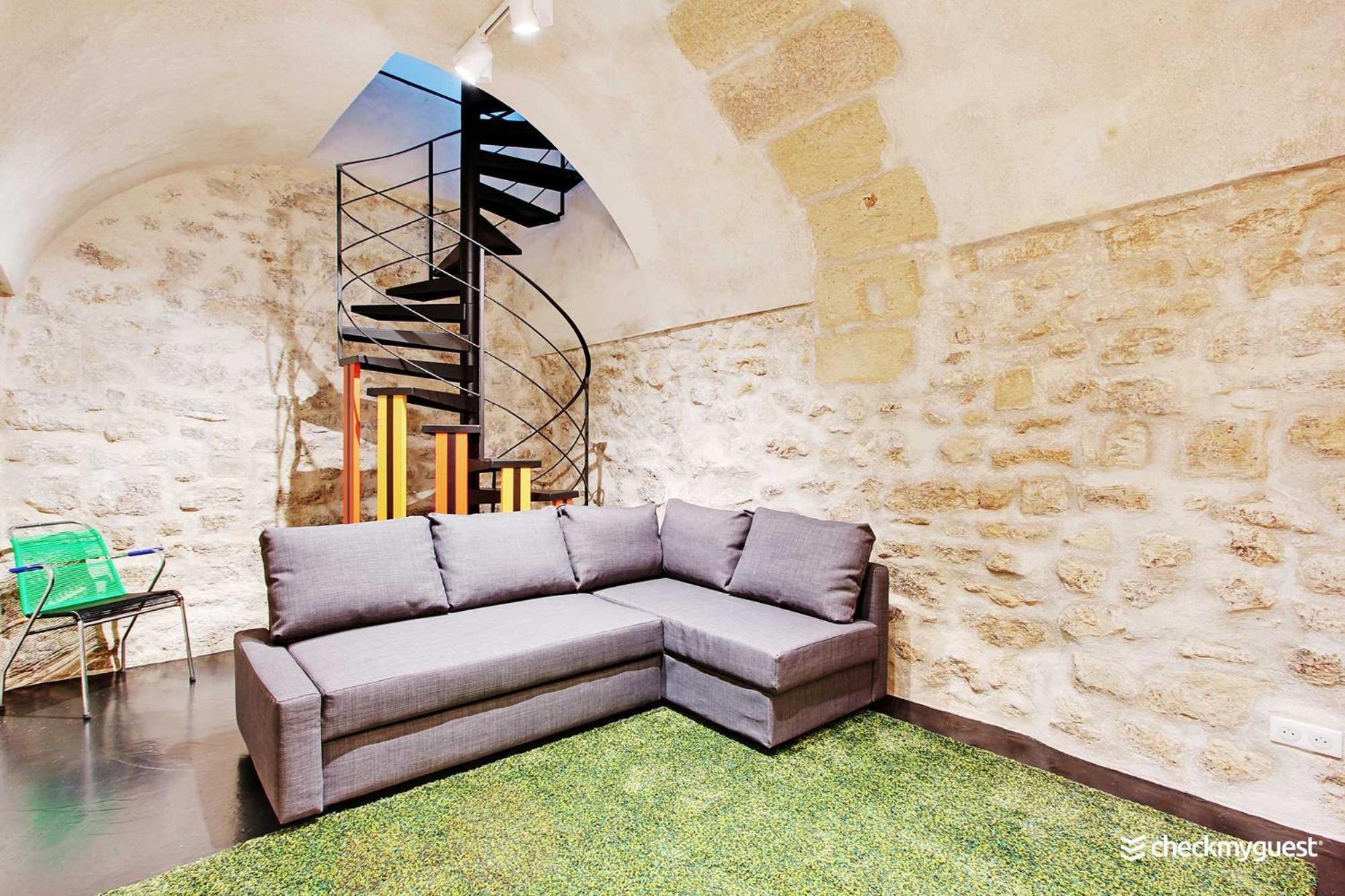 Authentic Apartment - 2Br-6P - Le Marais Paris Luaran gambar