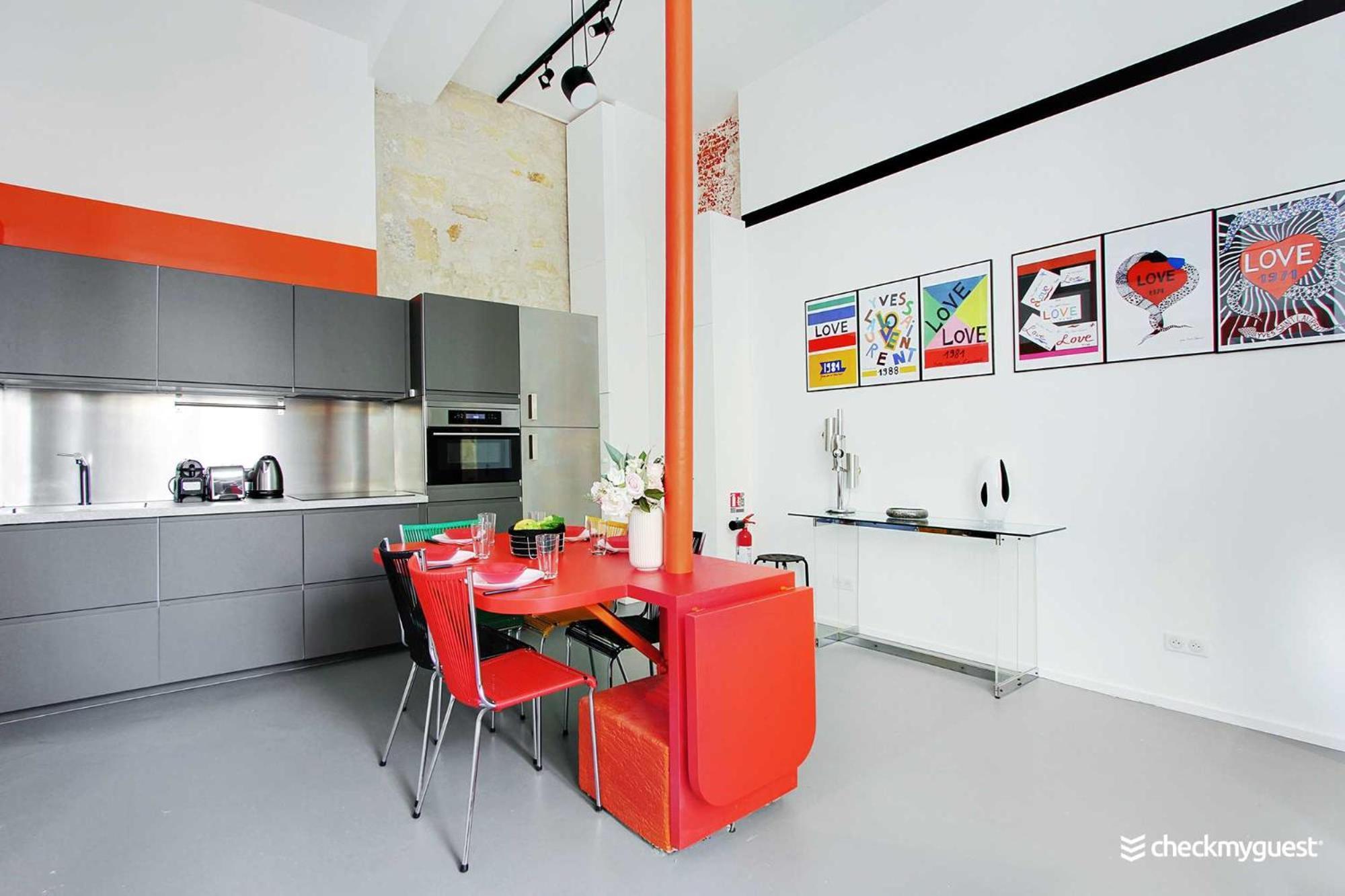 Authentic Apartment - 2Br-6P - Le Marais Paris Luaran gambar